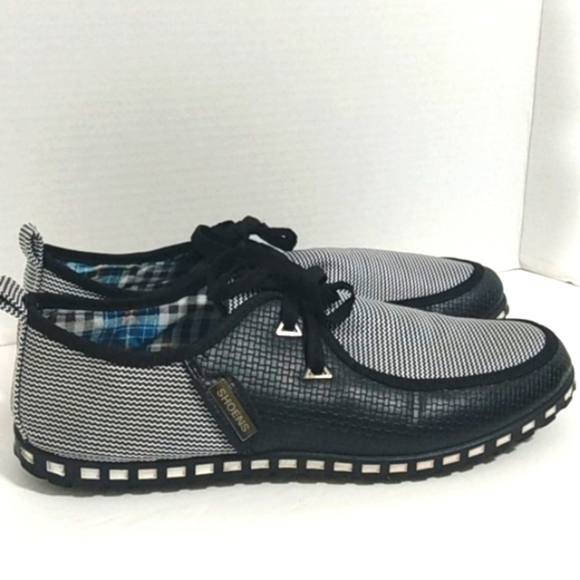 SHOENS ULTRALIGHT CANVAS OXFORD SNEAKERS SIZE EU-46 - Picture 5 of 13